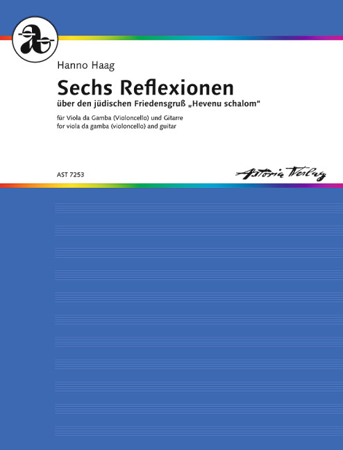 6 Reflexionen op.27 über 'Hevenu Schalom'