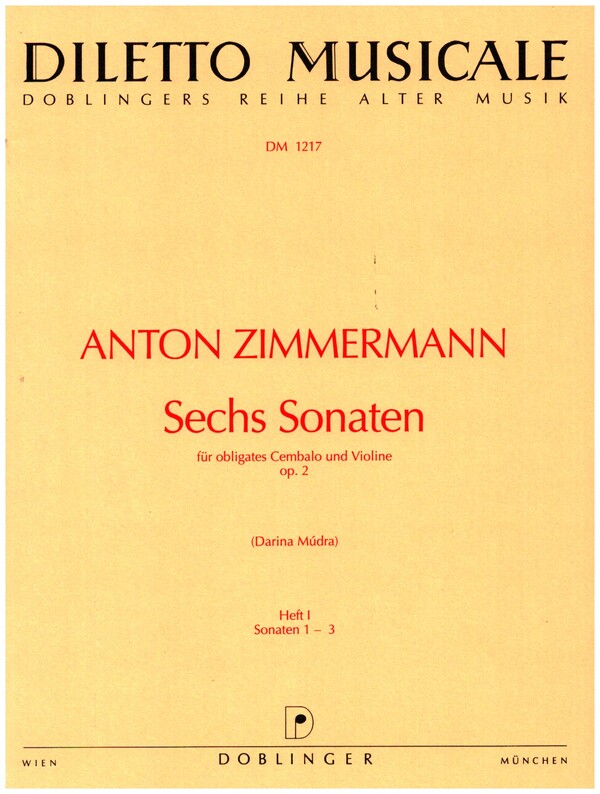 6 Sonaten op.2 Band 1 (Nr.1-3)