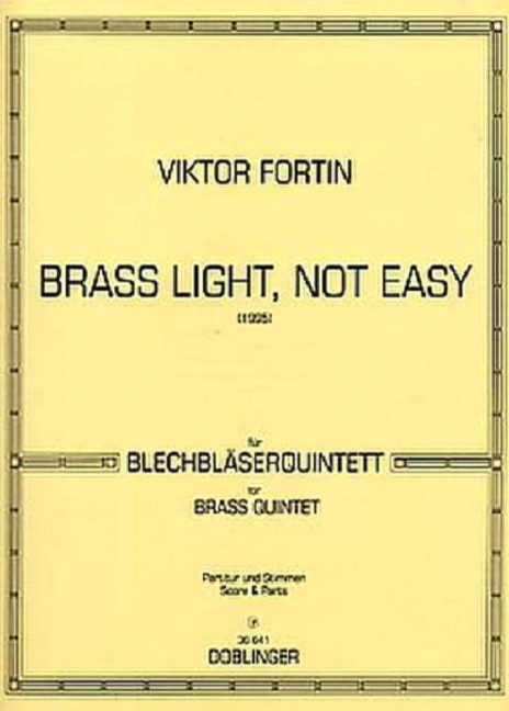 BRASS LIGHT NOT EASY FUER