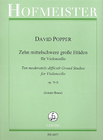 10 mittelschwere große Etüden op76,2