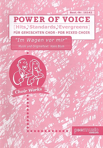 Im Wagen vor mir für gem Chor
