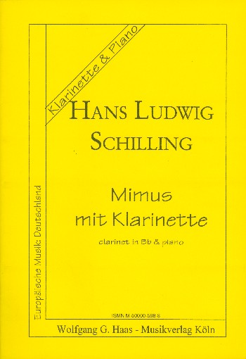 Mimus mit Klarinette
