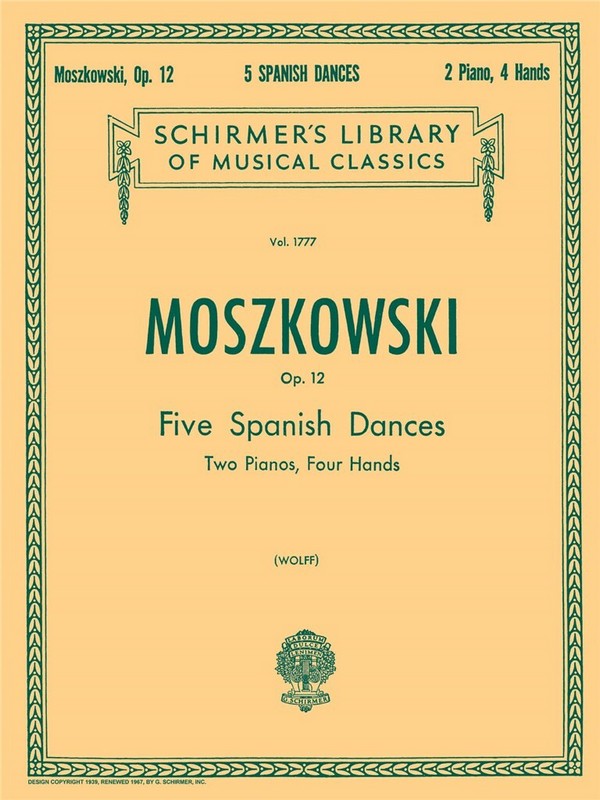 5 Spanish Dances op.12