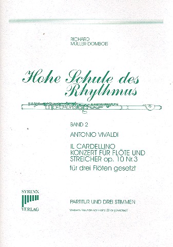 Concerto Il Cardellino op.10,3 für 3 Flöten