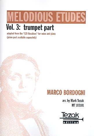 24 melodious Etudes vol.3 Trumpet