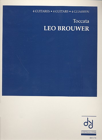 Toccata für 4 Gitarren
