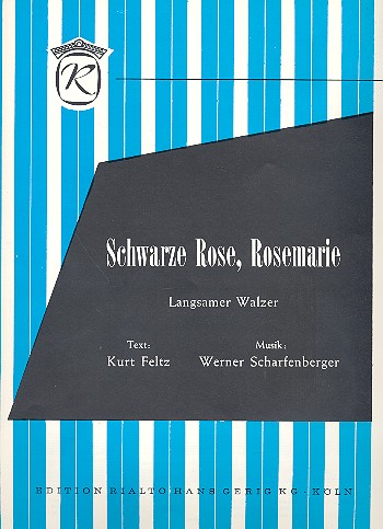 Schwarze Rose Rosemarie: