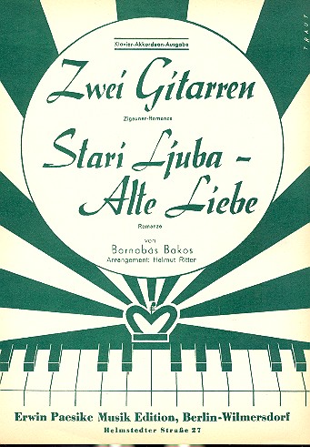Zwei Gitarren  und  Stari ljuba: