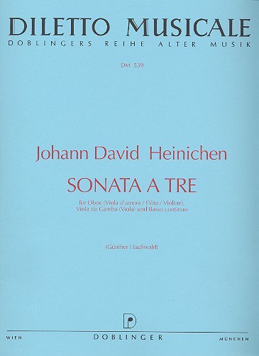 Sonata à 3 für Oboe (Viola, Flöte, Violine),