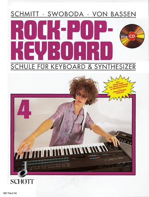 Rock-Pop-Keyboard Band 4 (+CD)