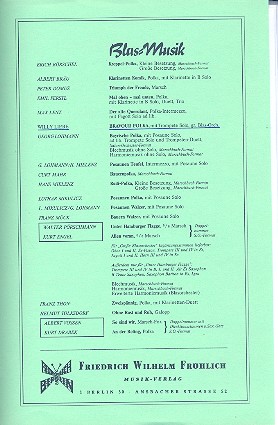 Bravour-Polka für Trompete solo