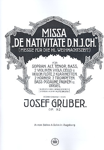 Missa de Nativitate D.N.J.Ch. op.92