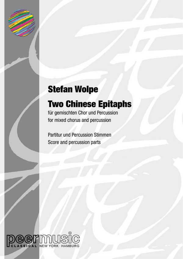 2 Chinese Epitaphs op.25