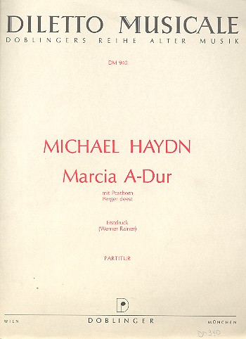 Marcia A-Dur für Posthorn und