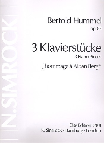 3 Klavierstücke op.83