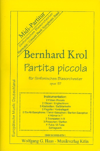 Partita piccola op.157