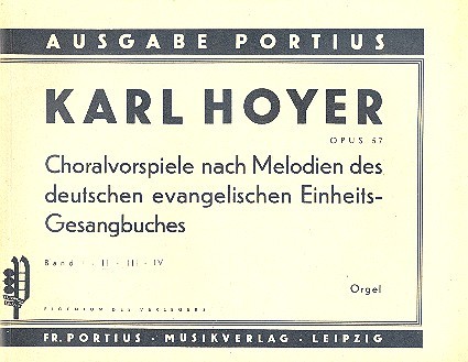Choralvorspiele op.57 Band 2