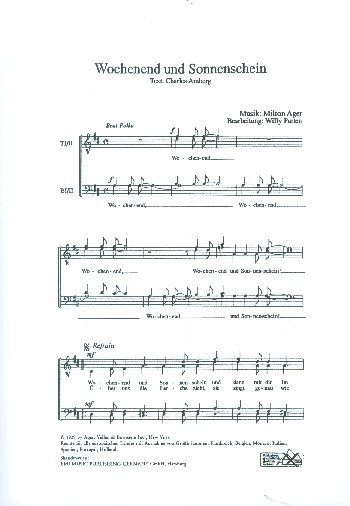 Wochenend und Sonnenschein