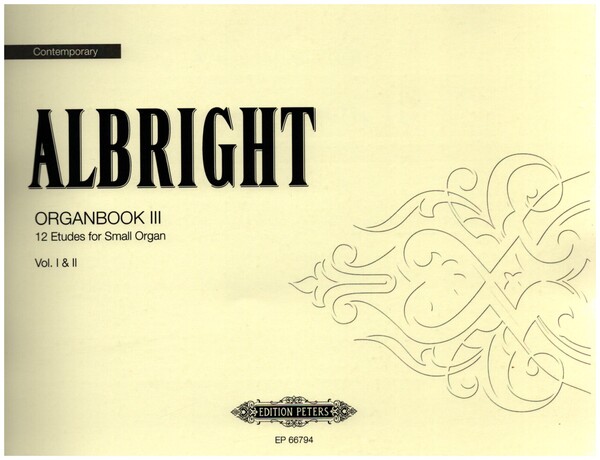Organbook 3 12 etudes