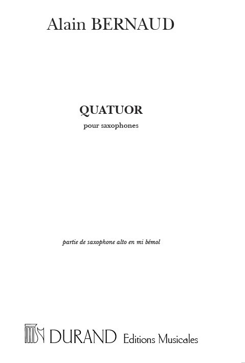 Quatuor pour saxophones