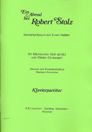 Ein Abend bei Robert Stolz