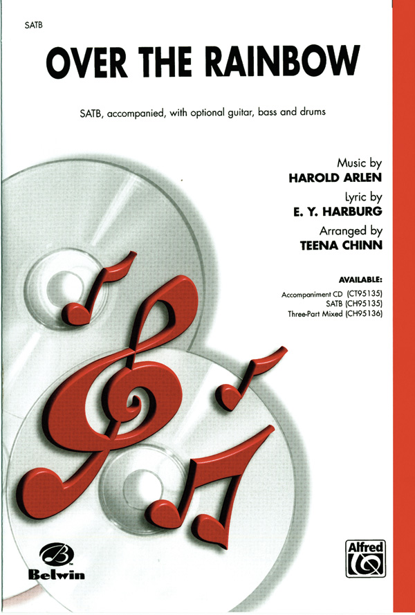 Over the Rainbow  for mixed chorus