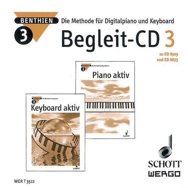 Piano aktiv / Keyboard aktiv Begleit-CD 3 CD