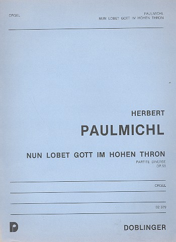 Nun lobet Gott im hohen Thron