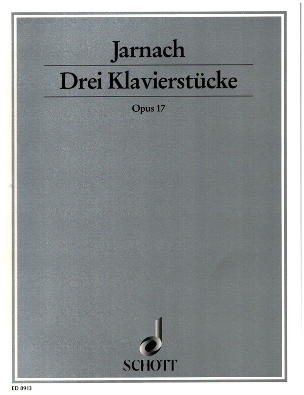 Drei Klavierstücke op. 17