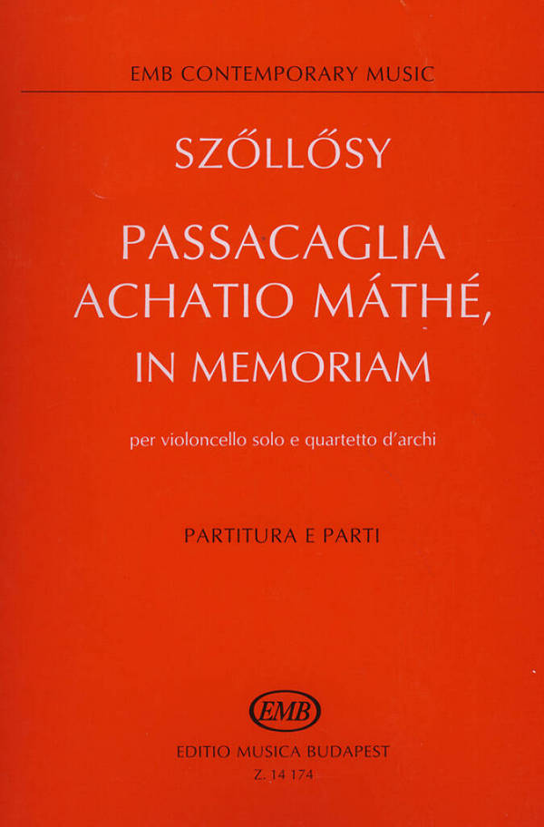 Passacaglia achiato mathe in memoriam