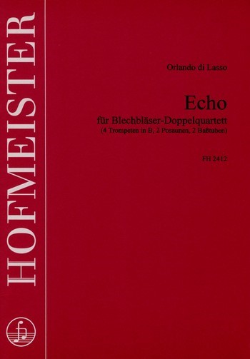 Echo für 4 Trompeten, 2 Posaunen
