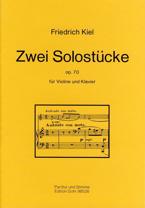 2 SOLOSTUECKE OP.70 FUER VIOLINE