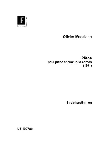 Pièce pour piano et quatuor