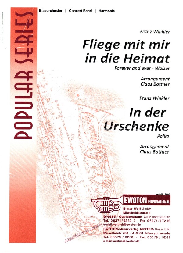 Fliege mit mir in die Heimat  und  In der Urschenke: