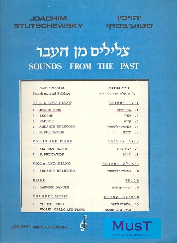 Jewish Song for violoncello and