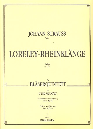 LORELEY-RHEINKLAENGE OP.154 FUER