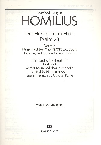 Der Herr ist mein Hirte Motette für