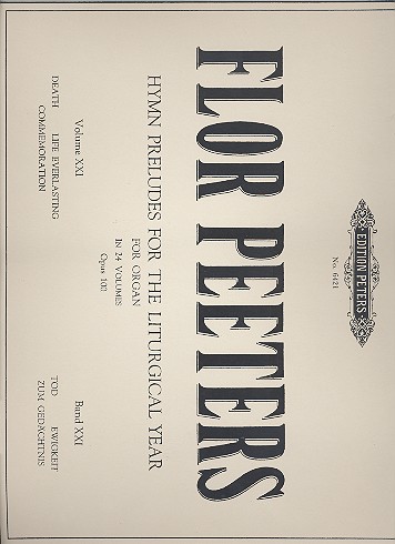 213 Choralvorspiele für das Kirchenjahr op.100 Band 21