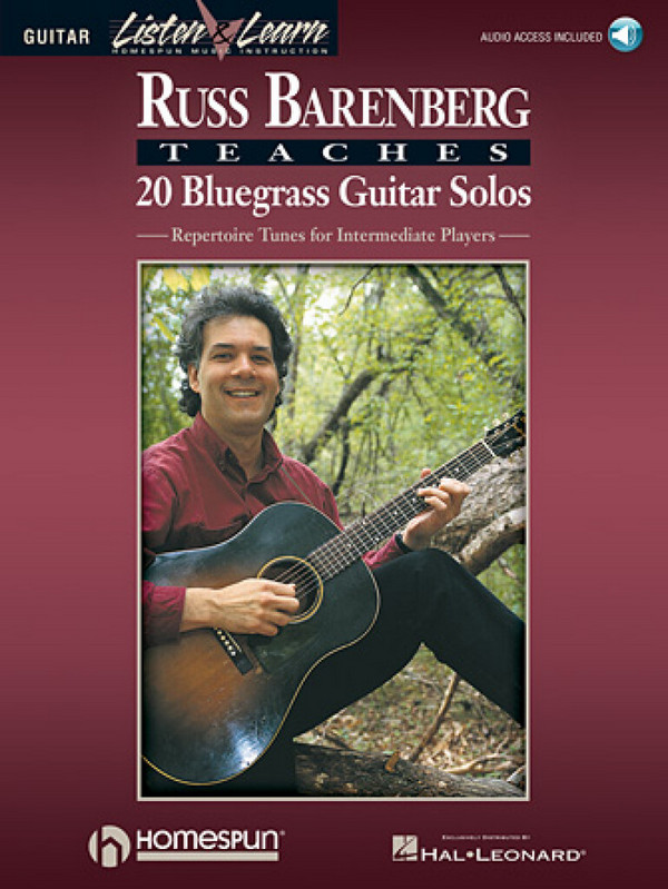 20 Bluegrass Guitar Solos (+Online Audio)
