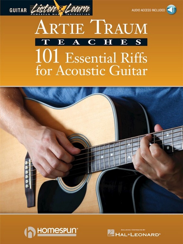 101 essential Riffs for Acoustic Guitar (+Online Audio)