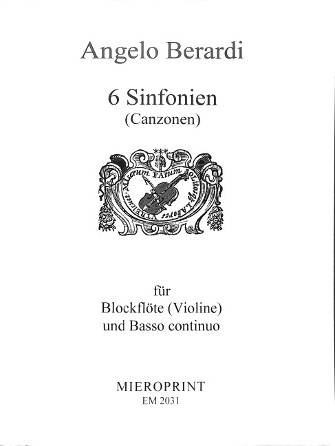 6 Sinfonien (Canzonen)