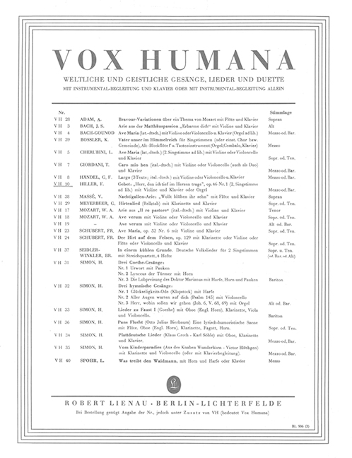 Herr, den ich tief im Herzen trage op.46,1