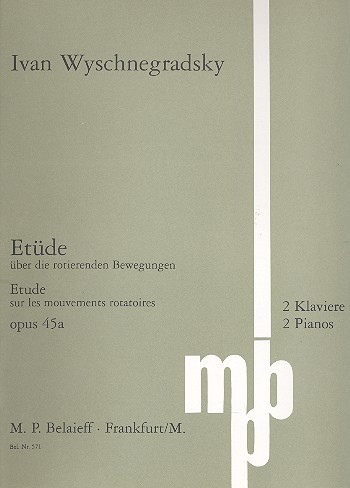 Etüde über die rotierenden Bewegungen op.45a