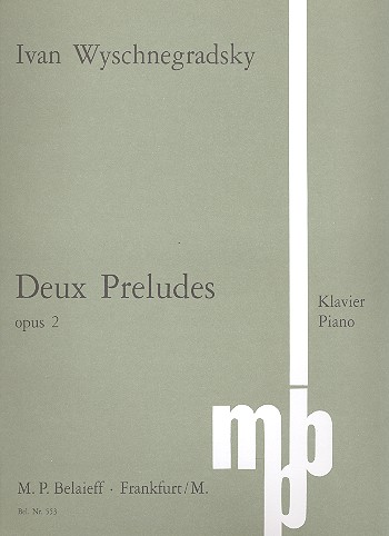 2 Preludes op.553