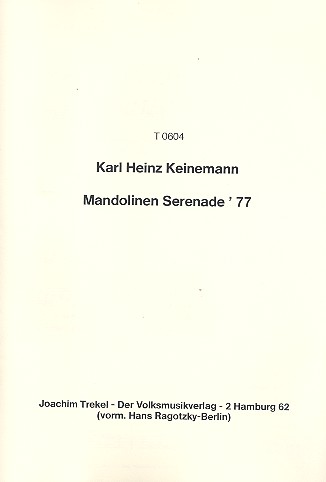 Mandolinen-Serenade '77
