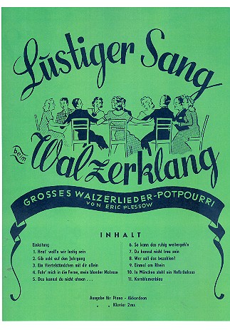 Lustiger Sang beim Walzerklang