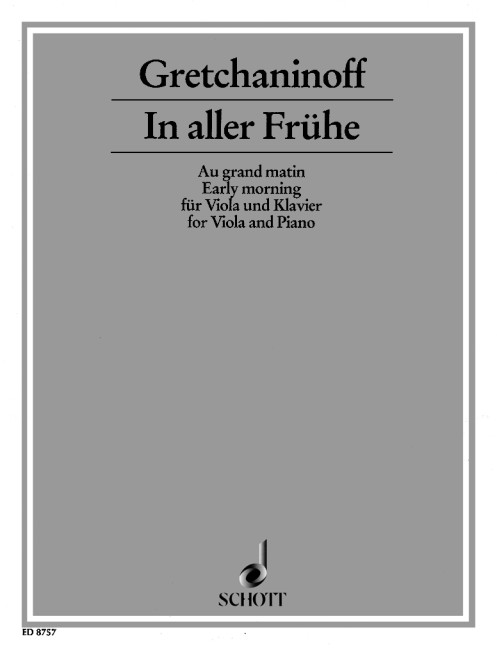 In aller Frühe op.126b 10 Stücke