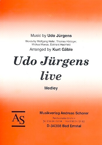 Udo Jürgens live: Medley
