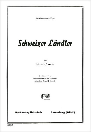 Schweizer Ländler für Akkordeon