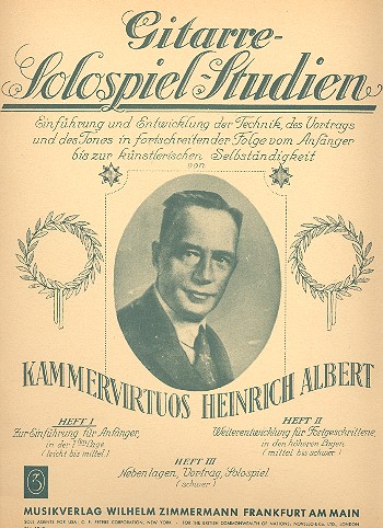 Gitarre-Solospiel-Studien Band 1